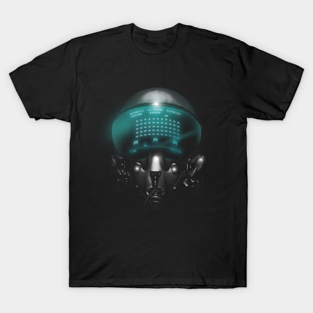 Space Invasion T-Shirt by StevenToang